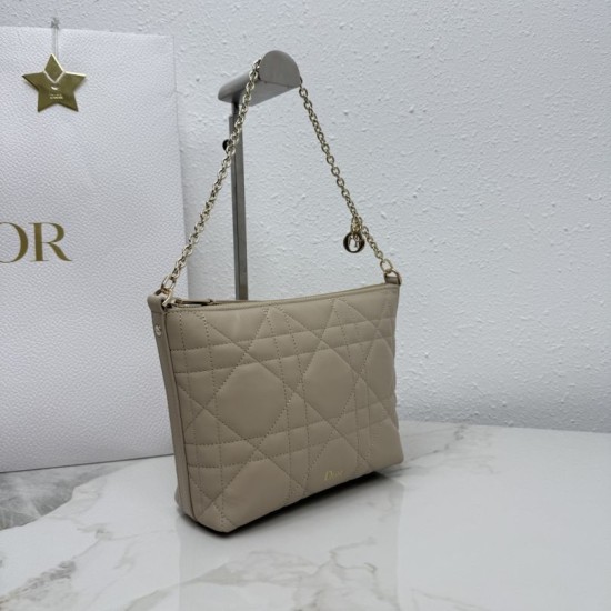 Replica AAA Pochette Dior Travel Nomad S2613 albicocca Replica Perfetta Pochette Dior Travel Nomad S2613 albicocca Imitazione Falsa