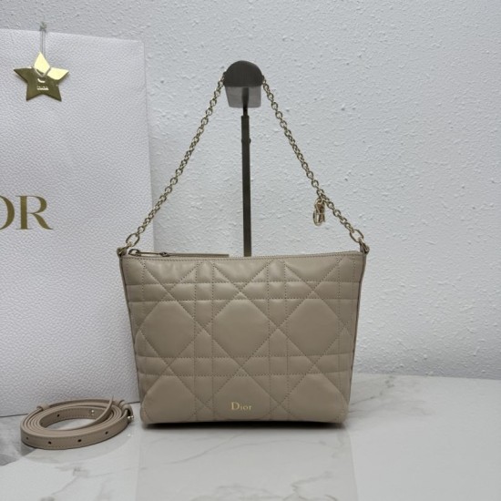 Replica AAA Pochette Dior Travel Nomad S2613 albicocca Replica Perfetta Pochette Dior Travel Nomad S2613 albicocca Imitazione Falsa