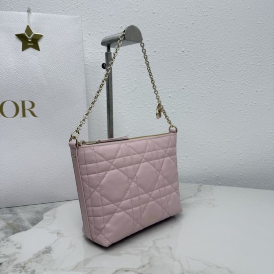 Replica AAA Pochette Dior Travel Nomad S2613 Rosa Replica Perfetta Pochette Dior Travel Nomad S2613 Rosa Imitazione Falsa