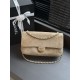 Replica AAA Borsa Chanel Flap Maxi scamosciata con catena AS6281 albicocca Replica Perfetta Borsa Chanel Flap Maxi scamosciata con catena AS6281 albicocca Imitazione Falsa