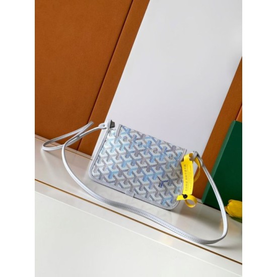 Replica AAA Portafoglio Goyard Plumet Tela Goyardine Bianco Replica Perfetta Portafoglio Goyard Plumet Tela Goyardine Bianco Imitazione Falsa