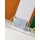 Replica AAA Portafoglio Goyard Plumet Tela Goyardine Bianco Replica Perfetta Portafoglio Goyard Plumet Tela Goyardine Bianco Imitazione Falsa