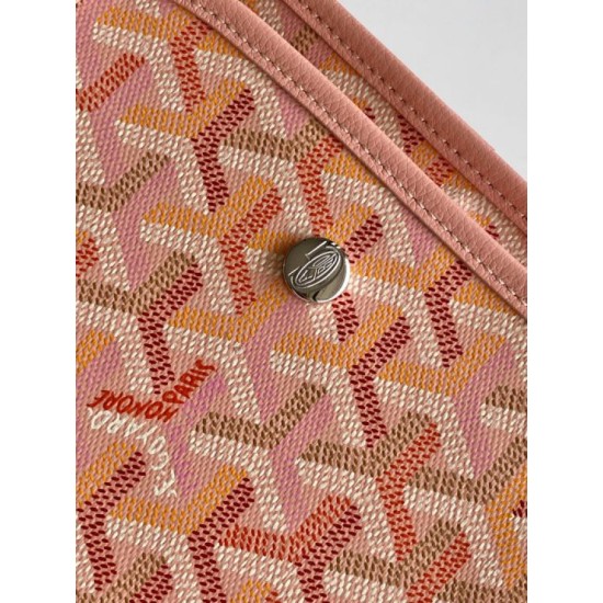 Replica AAA Portafoglio Goyard Plumet Tela Goyardine Rosa cipria Replica Perfetta Portafoglio Goyard Plumet Tela Goyardine Rosa cipria Imitazione Falsa