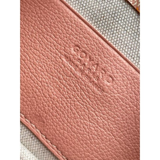 Replica AAA Portafoglio Goyard Plumet Tela Goyardine Rosa cipria Replica Perfetta Portafoglio Goyard Plumet Tela Goyardine Rosa cipria Imitazione Falsa