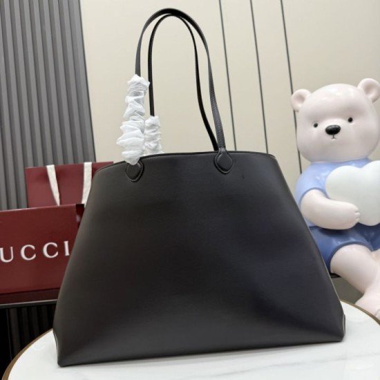 Replica AAA Borsa tote grande Gucci NY A00B4R nera Replica Perfetta Borsa tote grande Gucci NY A00B4R nera Imitazione Falsa