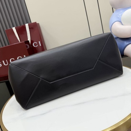 Replica AAA Borsa tote grande Gucci NY A00B4R nera Replica Perfetta Borsa tote grande Gucci NY A00B4R nera Imitazione Falsa