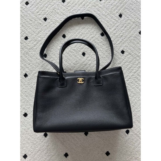 Replica AAA Borsa tote Chanel Cerf Executive nera Replica Perfetta Borsa tote Chanel Cerf Executive nera Imitazione Falsa