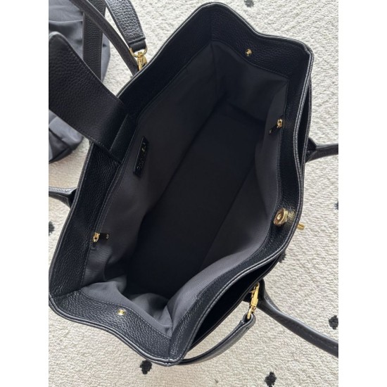 Replica AAA Borsa tote Chanel Cerf Executive nera Replica Perfetta Borsa tote Chanel Cerf Executive nera Imitazione Falsa