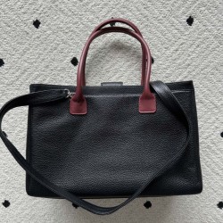 Replica AAA Borsa tote Chanel Cerf Executive Rossa/Nero Replica Perfetta Borsa tote Chanel Cerf Executive Rossa/Nero Imitazione Falsa