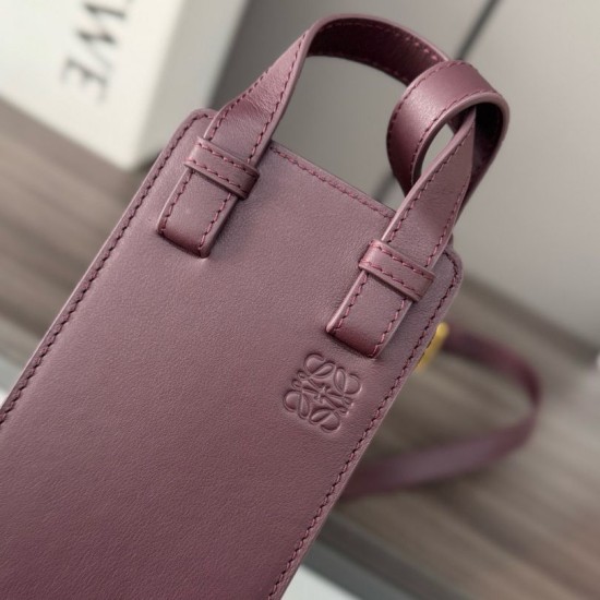Replica AAA Borsa Loewe Hammock Slice Borgogna Replica Perfetta Borsa Loewe Hammock Slice Borgogna Imitazione Falsa