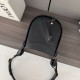 Replica Perfetta Borsa Loewe Hammock Slice nera Imitazione Falsa