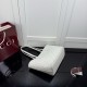 Replica Perfetta Borsa Gucci Tribeca con motivo logo GG traforato bianco Imitazione Falsa