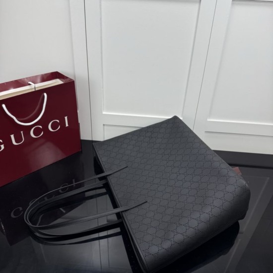 Replica AAA Borsa tote grande Gucci Tribeca nero (GG Denim) Replica Perfetta Borsa tote grande Gucci Tribeca nero (GG Denim) Imitazione Falsa
