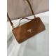 Replica AAA Mini borsa Prada 1MT042 Marrone Copia Perfetta Mini borsa Prada 1MT042 Marrone Imitazione Falsa