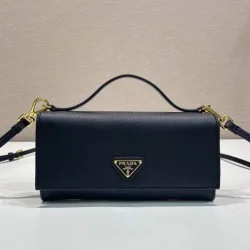 Copia Perfetta Mini borsa a tracolla Prada 1MT042 Nero Imitazione Falsa