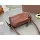 Replica AAA Borsa a tracolla Hobo Miu Miu Ribbon 5NE029 Marrone Copia Perfetta Borsa a tracolla Hobo Miu Miu Ribbon 5NE029 Marrone Imitazione Falsa
