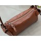 Replica AAA Borsa a tracolla Hobo Miu Miu Ribbon 5NE029 Marrone Copia Perfetta Borsa a tracolla Hobo Miu Miu Ribbon 5NE029 Marrone Imitazione Falsa