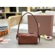Replica AAA Borsa a tracolla Hobo Miu Miu Ribbon 5NE029 Marrone Copia Perfetta Borsa a tracolla Hobo Miu Miu Ribbon 5NE029 Marrone Imitazione Falsa