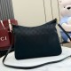 Replica AAA Borsa a tracolla piccola Gucci A006OA Lady Lunetta GG Nero Copia Perfetta Borsa a tracolla piccola Gucci A006OA Lady Lunetta GG Nero Imitazione Falsa