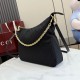 Replica AAA Borsa a tracolla piccola Gucci A006OA Lady Lunetta GG Nero Copia Perfetta Borsa a tracolla piccola Gucci A006OA Lady Lunetta GG Nero Imitazione Falsa