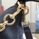 Replica AAA Borsa a tracolla piccola Gucci A006OA Lady Lunetta GG Nero Copia Perfetta Borsa a tracolla piccola Gucci A006OA Lady Lunetta GG Nero Imitazione Falsa