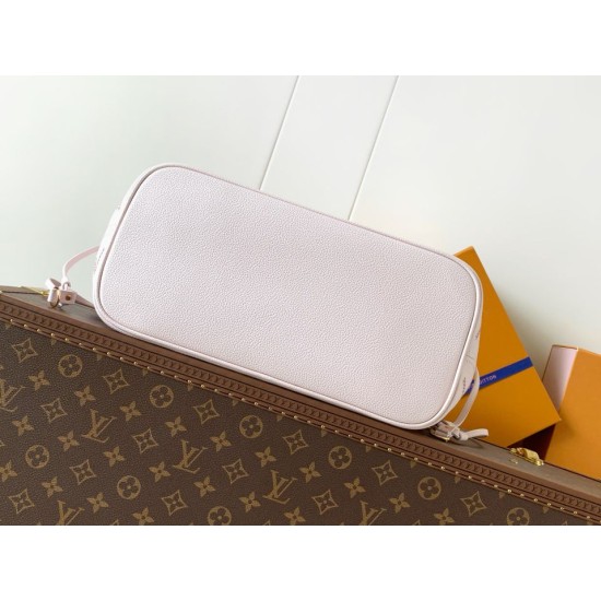 Replica AAA Borsa tote LV Neverfull MM beige Copia Perfetta Borsa tote LV Neverfull MM beige Imitazione Falsa
