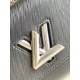 Migliore Repliche Louis Vuitton Twist MM M50282 Nero Economiche Outlet Online