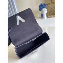 Migliore Repliche Louis Vuitton Twist MM M50282 Nero Economiche Outlet Online