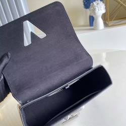Migliore Repliche Louis Vuitton Twist MM M50282 Nero Economiche Outlet Online
