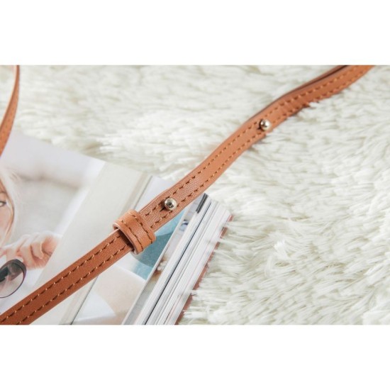 Replica Borse Celine Piccolo Trio Crossbody In Brown in pelle di vitello