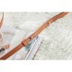 Replica Borse Celine Piccolo Trio Crossbody In Brown in pelle di vitello