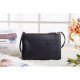 Replica Borse Celine Piccolo Trio Crossbody In pelle di vitello nera