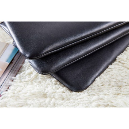 Replica Borse Celine Piccolo Trio Crossbody In pelle di vitello nera