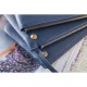 Replica Borse Celine Piccolo Trio Crossbody In Royalblue in pelle di vitello
