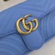 Replica Borse GG Marmont Matelassé Mini 446744 Blu Replica Borse GG Marmont Matelassé Mini 446744 Blu