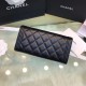 Replica Boy A80286 Caviar Lunga Portafoglio Nero