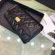 Replica Boy A80286 Caviar Lunga Portafoglio Nero