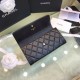 Replica Boy A80286 Caviar Lunga Portafoglio Nero