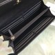 Replica Boy A80286 Caviar Lunga Portafoglio Nero