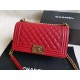 Replica Boy Classic Chevron Flap Borse A67086 Rosso