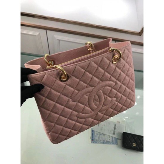 Replica GST Shopping Tote Borse Caviar A50995 Rosa