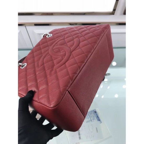 Replica GST Shopping Tote Borse Caviar A50995 Rosso