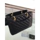 Replica GST Shopping Tote Borse pelle di agnello A50995 Nero