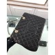 Replica GST Shopping Tote Borse pelle di agnello A50995 Nero