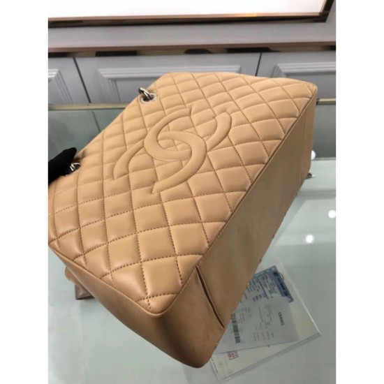 Replica GST Shopping Tote Borse pelle di agnello A50995 Albicocca