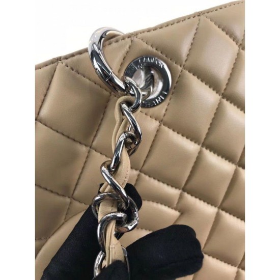 Replica GST Shopping Tote Borse pelle di agnello A50995 Albicocca