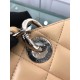 Replica GST Shopping Tote Borse pelle di agnello A50995 Albicocca
