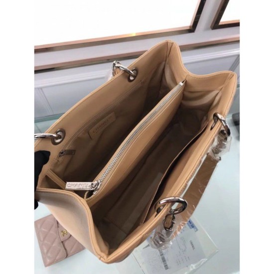 Replica GST Shopping Tote Borse pelle di agnello A50995 Albicocca