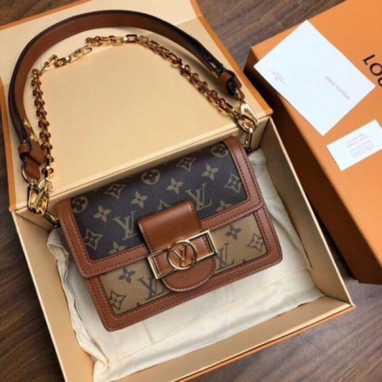 Replica Mini Dauphine Borse Monogram Reverse M44580
