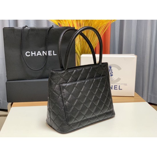 Replica Borsa Tote Medaglione A25188 Nera